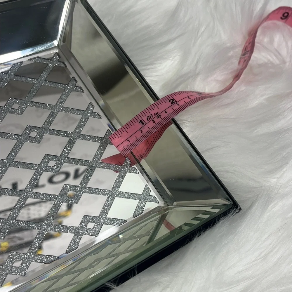 Chic Silver Vanity Tray